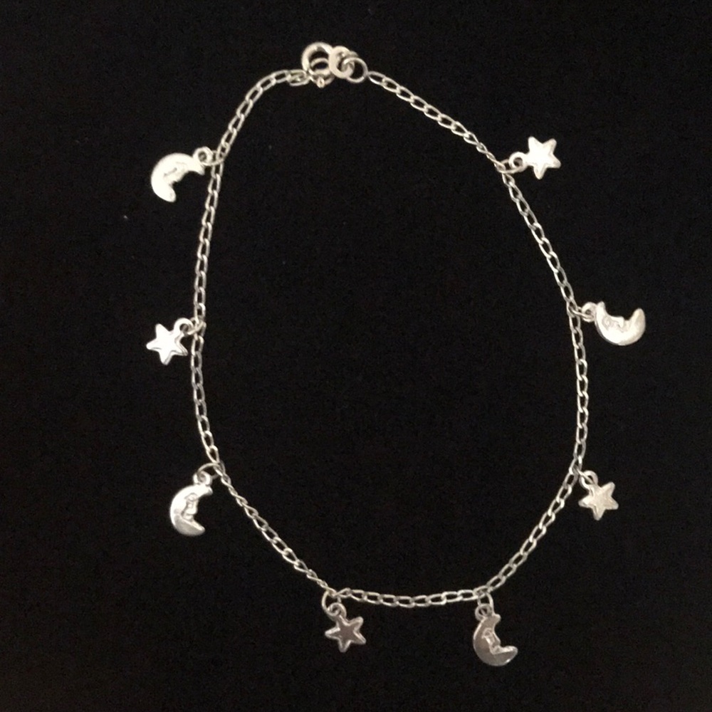 Celestial Silver Anklet